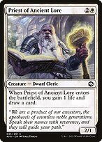 Priest of Ancient Lore (AFR-035) - common
