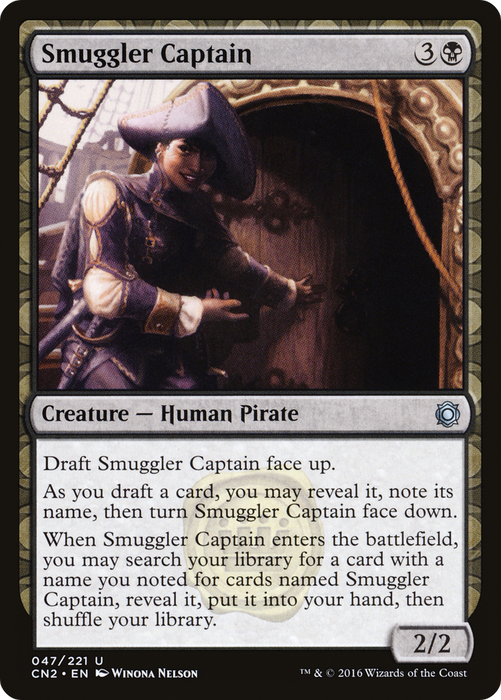 Smuggler Captain (CN2-047) - uncommon: (draft) - Foil