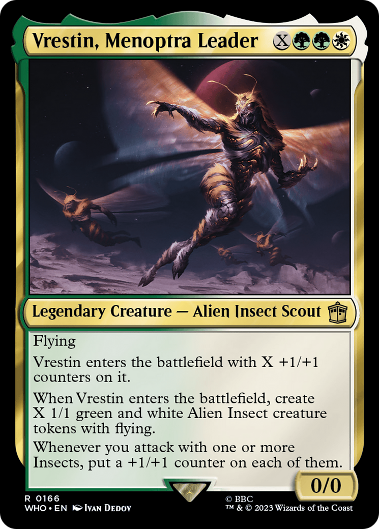 Vrestin, Menoptra Leader (WHO-166) - rare - Foil