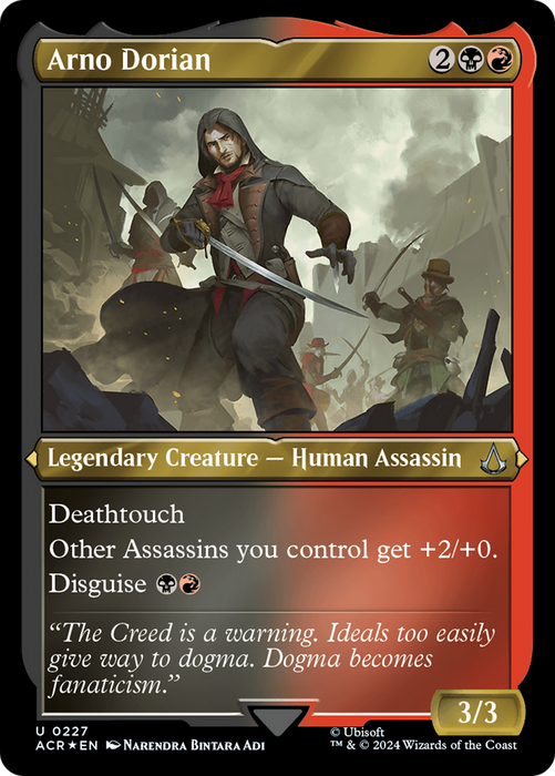Arno Dorian (ACR-227) - uncommon - Etched Foil