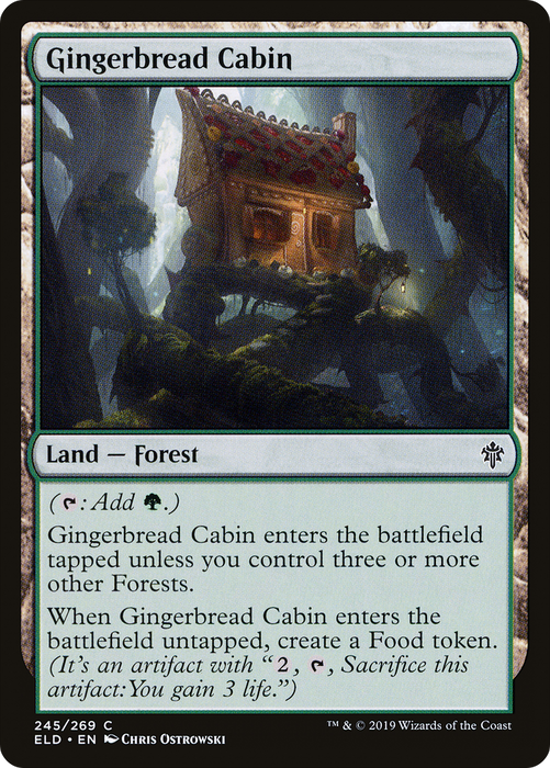 Gingerbread Cabin (ELD-245) - common