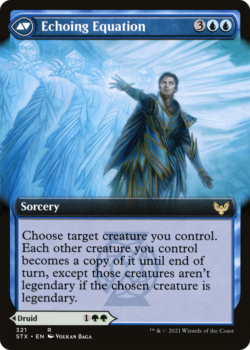 Augmenter Pugilist // Echoing Equation (STX-321) - rare: (Extended Art) - Foil