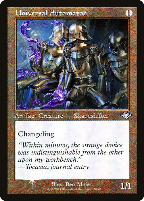 Universal Automaton (MH1-038) - uncommon - Etched Foil