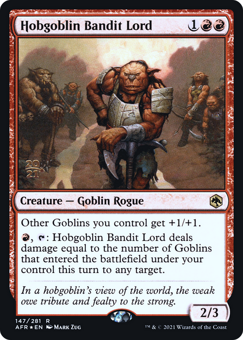Hobgoblin Bandit Lord (PRE-147S) - rare - Foil