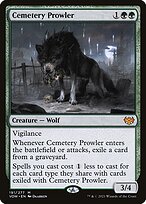 Cemetery Prowler (VOW-191) - mythic