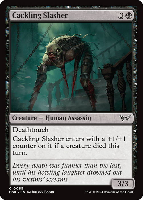 Cackling Slasher (DSK-085) - common - Foil