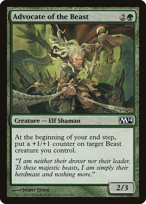 Advocate of the Beast (M14-164) - common - Foil