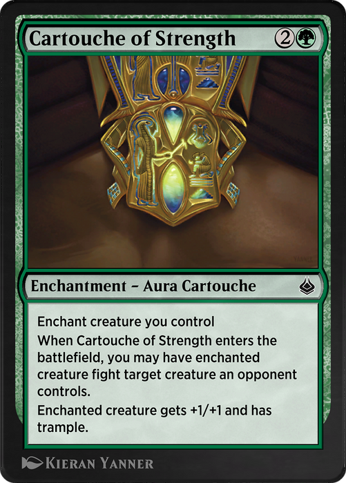 Cartouche of Strength (AKR-184) - common