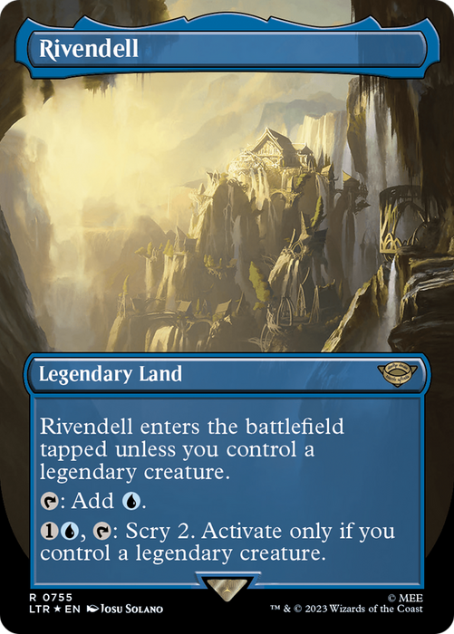 Rivendell (LTR-755) - rare (Borderless) - Foil