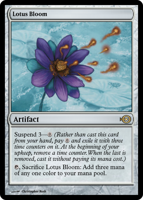 Lotus Bloom (PRM-31495) - rare - Foil