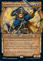Admiral Beckett Brass (SLD-1410) - mythic: (Showcase)