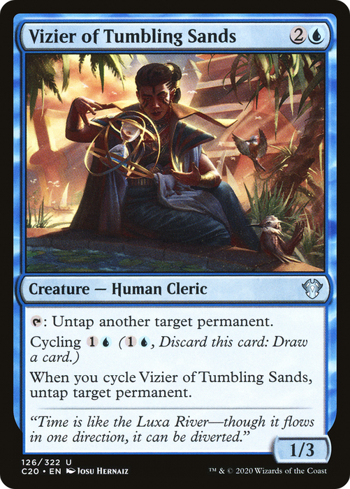Vizier of Tumbling Sands (C20-126) - uncommon
