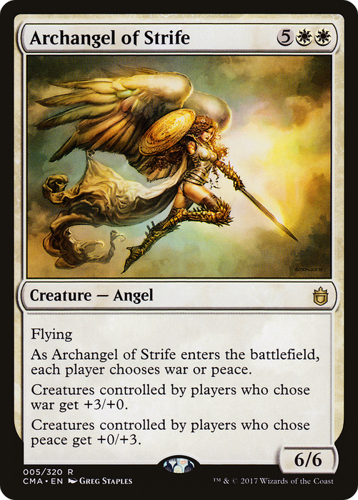 Archangel of Strife (CMA-005) - rare