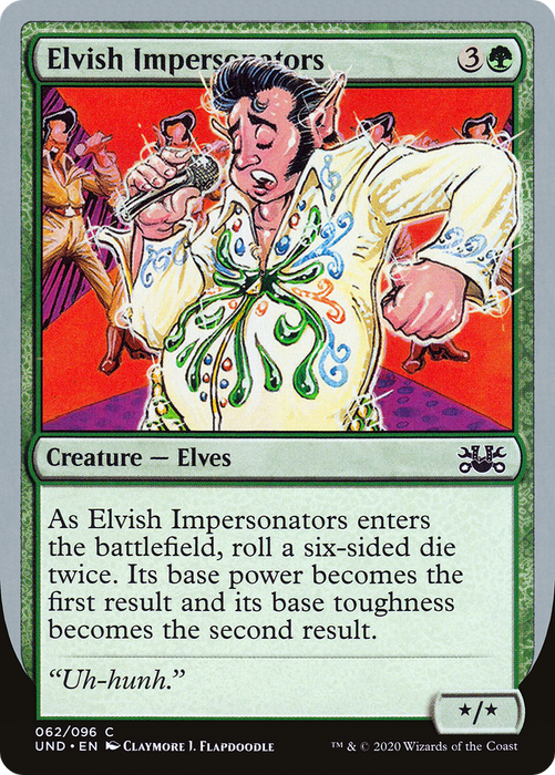 Elvish Impersonators (UND-062) - common