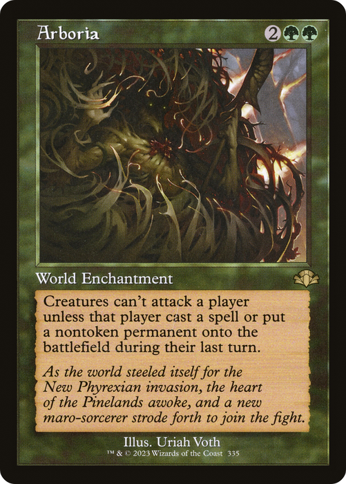 Arboria (DMR-335) - rare - Foil
