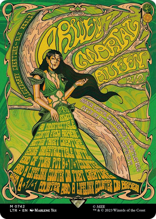 Arwen, Mortal Queen (LTR-742) - mythic (Borderless) - Foil