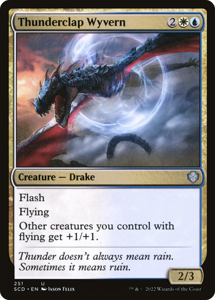 Thunderclap Wyvern (SCD-251) - uncommon