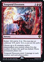 Temporal Firestorm (PRE-147S) - rare - Foil