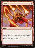 Blaze (BBD-167) - uncommon - Foil