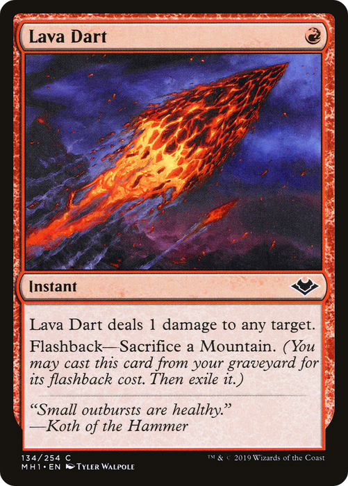 Lava Dart (MH1-134) - common