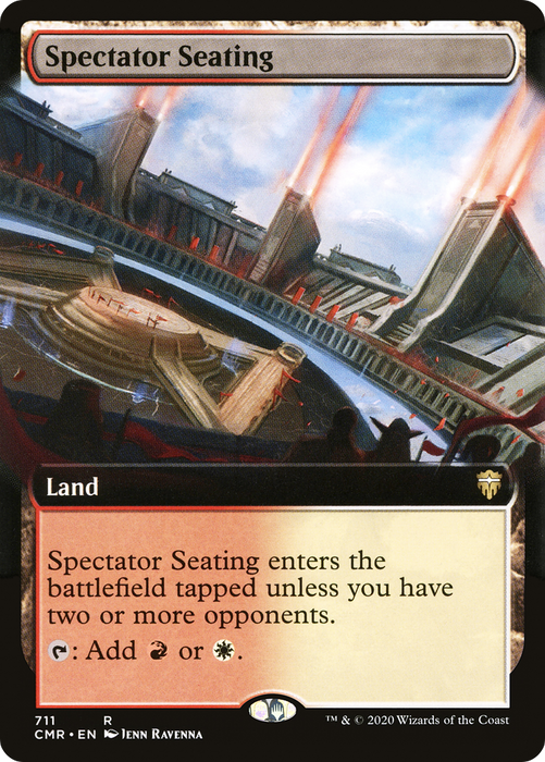Spectator Seating (CMR-711) - rare: (Extended Art)
