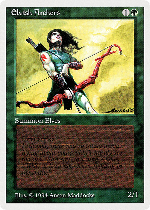 Elvish Archers (SUM-193) - rare