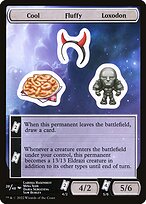 Cool Fluffy Loxodon (UNF-028) - common - Foil