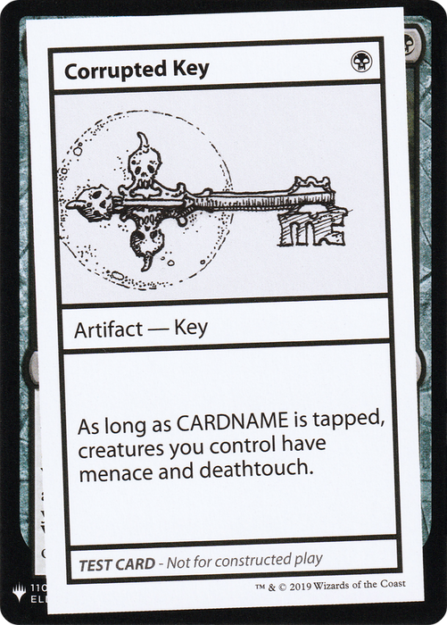 Corrupted Key (CMB1-039) - rare