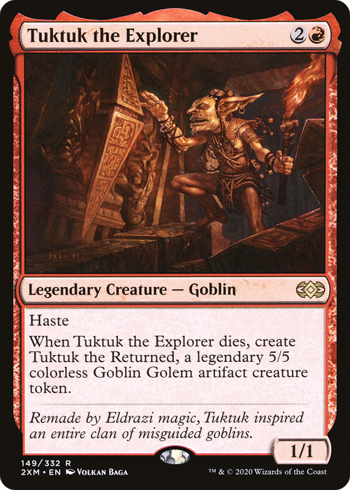 Tuktuk the Explorer (2XM-149) - rare - Foil