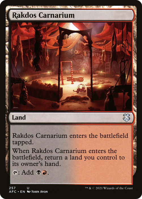 Rakdos Carnarium (AFC-257) - uncommon