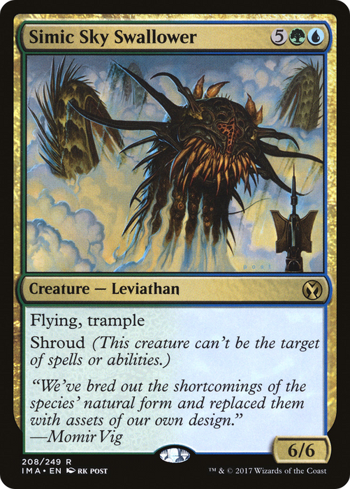 Simic Sky Swallower (IMA-208) - rare - Foil