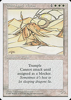 Elder Land Wurm (4ED-024) - rare