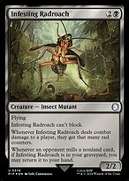Infesting Radroach (PIP-574) - uncommon - Foil