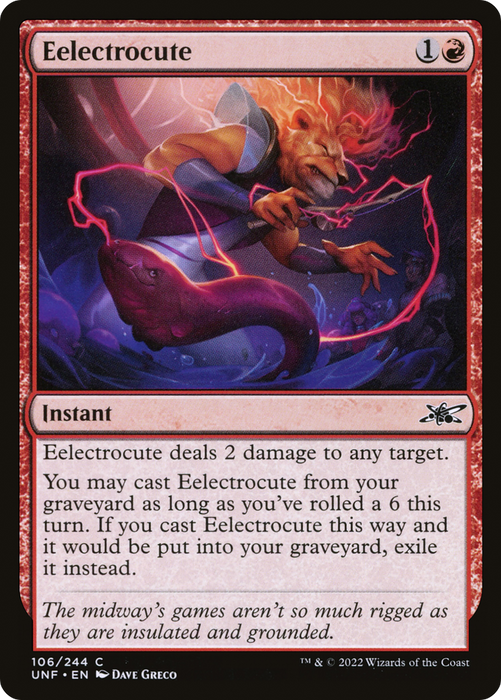 Eelectrocute (UNF-106) - common
