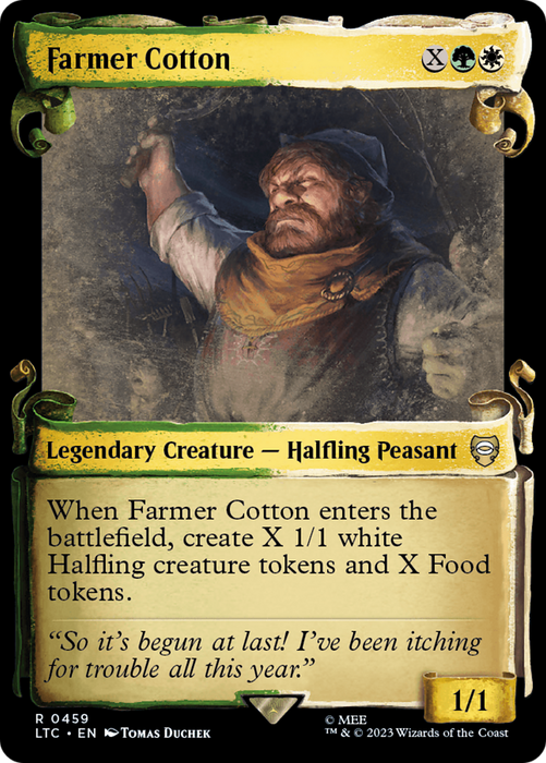 Farmer Cotton (LTC-459) - rare: (Showcase) - Foil