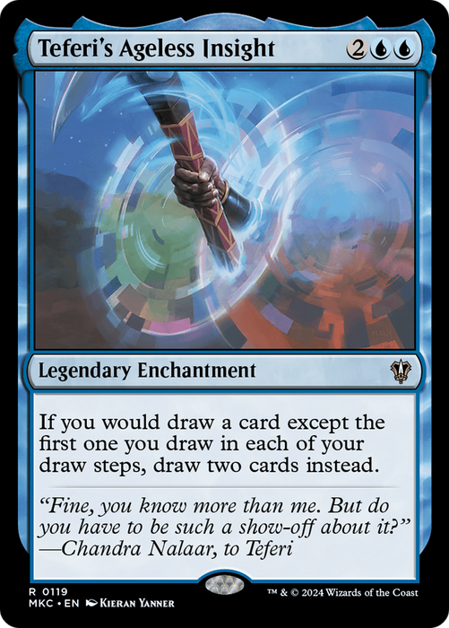 Teferi's Ageless Insight (MKC-119) - rare