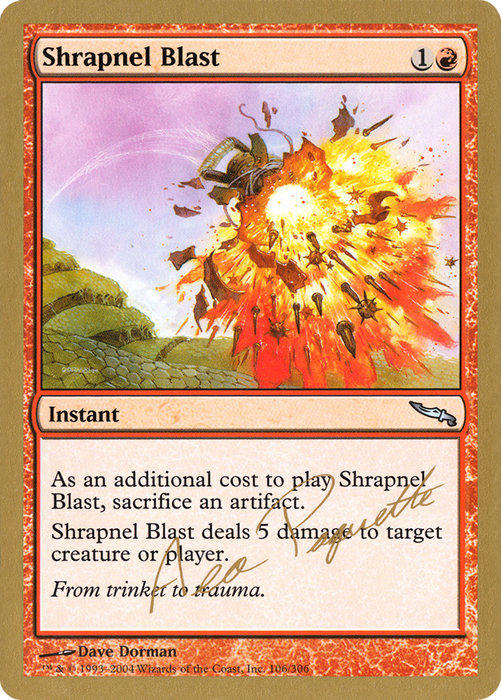Shrapnel Blast (WCD-AP106) - uncommon