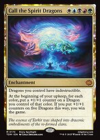 Call the Spirit Dragons (TDM-174) - mythic: (enchantment) - Foil