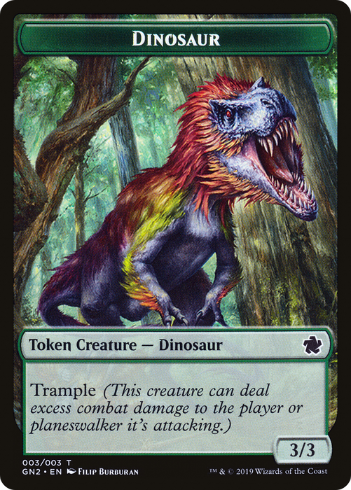 Dinosaur (TGN2-003) - common