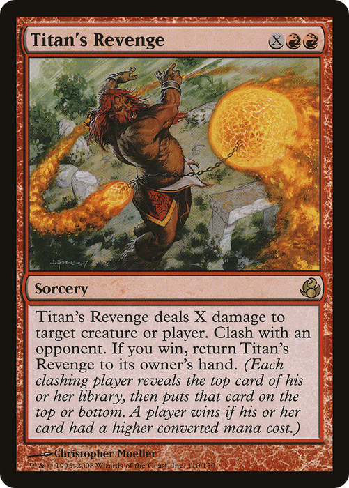 Titan's Revenge (MOR-110) - rare - Foil