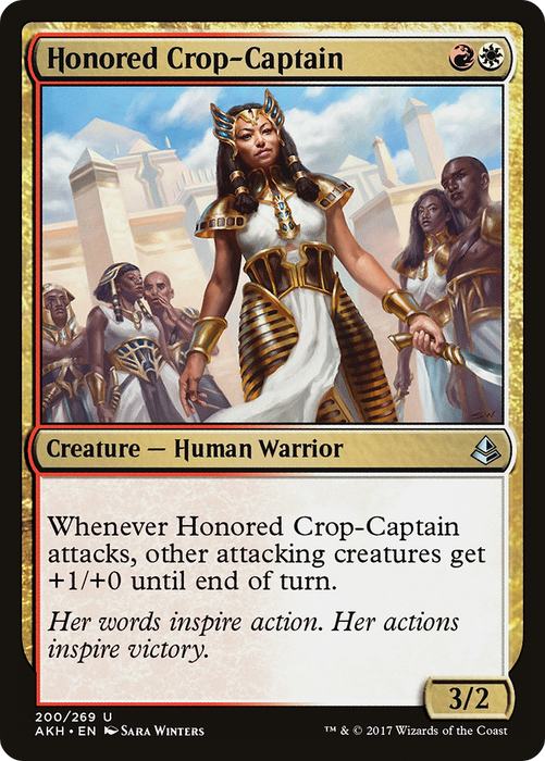 Honored Crop-Captain (AKH-200) - uncommon