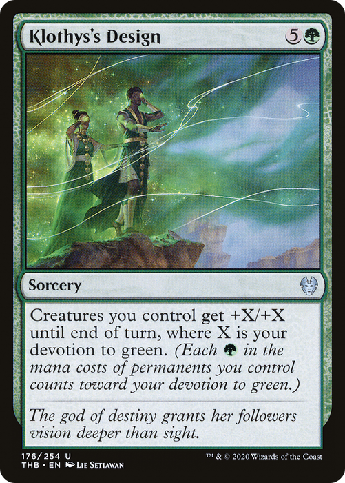 Klothys's Design (THB-176) - uncommon - Foil