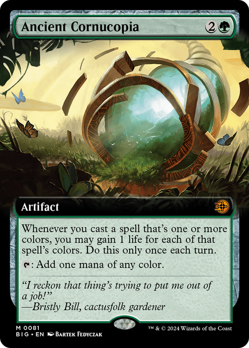Ancient Cornucopia (BIG-081) - mythic: (Extended Art)