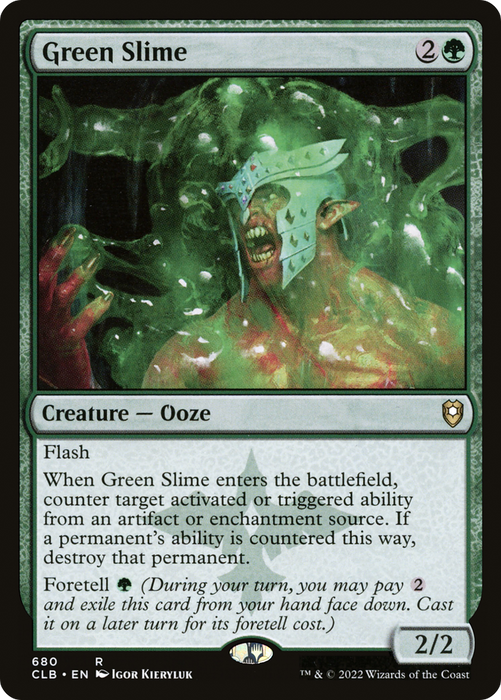 Green Slime (CLB-680) - rare