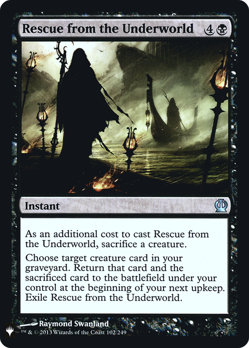 Rescue from the Underworld (LIST-THS-102) - uncommon - Foil