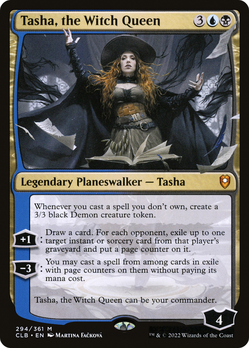 Tasha, the Witch Queen (CLB-294) - mythic