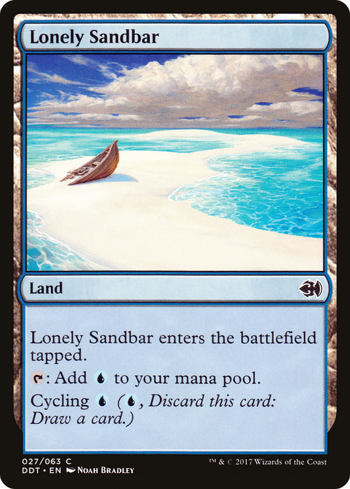 Lonely Sandbar (DDT-027) - common