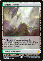 Temple Garden (EXP-010) - mythic - Foil