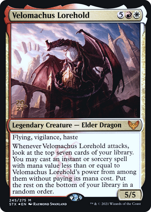 Velomachus Lorehold (PRE-245S) - mythic - Foil