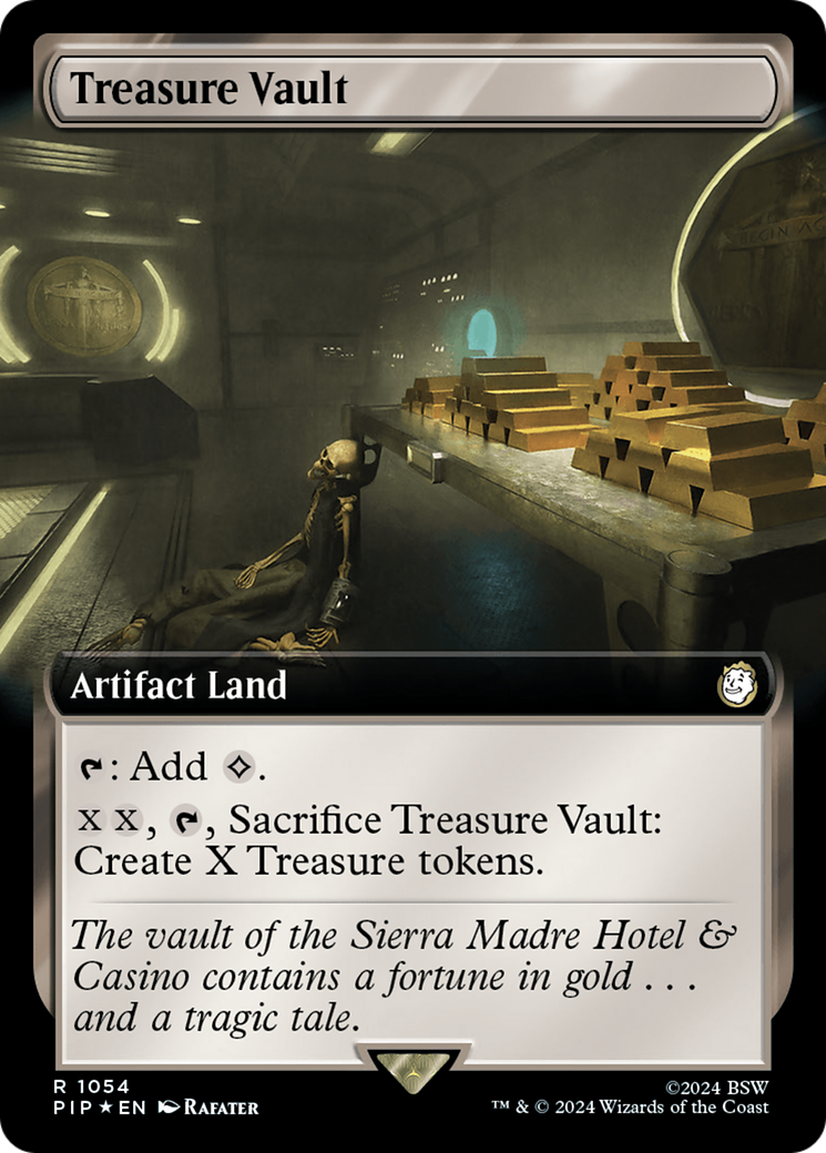 Treasure Vault (PIP-1054) - rare: (Extended Art) - Foil